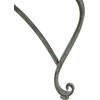 image:imageSAFAVIEH Outdoor  Ally Iron Tree Bench  Rustic Brown Iron Metal  Curved Scrollwork Garden Design  Ideal for Patio Deck Porch Garden 175 Seat Height PAT5019AAntique Dark Green