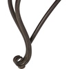 image:imageSAFAVIEH Outdoor  Ally Iron Tree Bench  Rustic Brown Iron Metal  Curved Scrollwork Garden Design  Ideal for Patio Deck Porch Garden 175 Seat Height PAT5019ARustic Brown