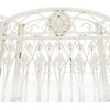 image:imageSAFAVIEH Outdoor  Ally Iron Tree Bench  Rustic Brown Iron Metal  Curved Scrollwork Garden Design  Ideal for Patio Deck Porch Garden 175 Seat Height PAT5019AAntique White