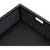 image:imageSAFAVIEH Outdoor  Pramla Settee and Ottoman Set  Grey amp Grey  Steel Frame with Cushion  Coastal Storage Design  Ideal for Patio Deck Porch Backyard PAT7515BBlack  Beige