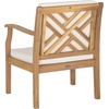 image:imageSAFAVIEH Outdoor Living Collection Anaheim 5Piece Outdoor Living SetNatural  Beige