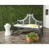 image:imageSAFAVIEH PAT6741A Outdoor Collection Azusa BenchAsh Grey  Beige