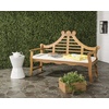 image:imageSAFAVIEH PAT6741A Outdoor Collection Azusa BenchNatural  Beige