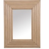 image:imageSAFAVIEH Couture Collection  Jilianna Black Wood Rectangle MirrorNatural