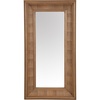 image:imageSAFAVIEH Couture Collection  Kaya Black Wood Rectangle MirrorNatural