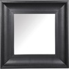 image:imageSAFAVIEH Couture Collection  Kaya Black Wood Square MirrorBlack