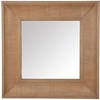 image:imageSAFAVIEH Couture Collection  Kaya Black Wood Square MirrorNatural