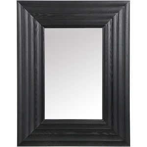 image:imageSAFAVIEH Couture Collection  Jilianna Black Wood Rectangle MirrorBlack