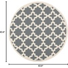 image:imageSAFAVIEH Courtyard Collection 53 x 77 RedBone CY6913 Indoor Outdoor Splashproof Easy Scrubbing Patio Backyard Mudroom Area RugAnthraciteBeige