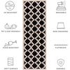 image:imageSAFAVIEH Courtyard Collection 53 x 77 RedBone CY6913 Indoor Outdoor Splashproof Easy Scrubbing Patio Backyard Mudroom Area RugBlackBeige