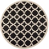 image:imageSAFAVIEH Courtyard Collection 53 x 77 RedBone CY6913 Indoor Outdoor Splashproof Easy Scrubbing Patio Backyard Mudroom Area RugBlackBeige