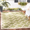 image:imageSAFAVIEH Courtyard Collection 53 x 77 RedBone CY6913 Indoor Outdoor Splashproof Easy Scrubbing Patio Backyard Mudroom Area RugGreenBeige
