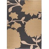 image:imageSAFAVIEH Courtyard Collection 8 x 11 AnthraciteBeige CY7321 Indoor Outdoor Waterproof EasyCleaning Patio Backyard Mudroom AreaRugAnthraciteBeige