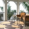 image:imageSAFAVIEH Courtyard Collection 8 x 11 AnthraciteBeige CY7321 Indoor Outdoor Waterproof EasyCleaning Patio Backyard Mudroom AreaRugAnthraciteBeige