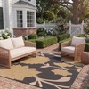 image:imageSAFAVIEH Courtyard Collection 8 x 11 AnthraciteBeige CY7321 Indoor Outdoor Waterproof EasyCleaning Patio Backyard Mudroom AreaRugAnthraciteBeige