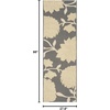 image:imageSAFAVIEH Courtyard Collection 8 x 11 AnthraciteBeige CY7321 Indoor Outdoor Waterproof EasyCleaning Patio Backyard Mudroom AreaRugAnthraciteBeige