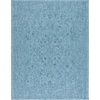 image:imageSAFAVIEH Courtyard Collection 8 x 11 Brown  Ivory CY8680 Indoor Outdoor Patio Backyard Mudroom Area RugAquaNavy