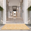 image:imageSAFAVIEH Courtyard Collection 8 x 11 Brown  Ivory CY8680 Indoor Outdoor Patio Backyard Mudroom Area RugGoldIvory