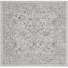 image:imageSAFAVIEH Courtyard Collection 8 x 11 Brown  Ivory CY8680 Indoor Outdoor Patio Backyard Mudroom Area RugGreyBlack