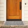 image:imageSAFAVIEH Courtyard Collection 8 x 11 Brown  Ivory CY8680 Indoor Outdoor Patio Backyard Mudroom Area RugGreyBlack