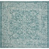 image:imageSAFAVIEH Courtyard Collection 8 x 11 Brown  Ivory CY8680 Indoor Outdoor Patio Backyard Mudroom Area RugTurquoise