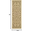 image:imageSAFAVIEH Courtyard Collection 8 x 11 Grey  Natural CY2098 Scroll Indoor Outdoor Waterproof EasyCleaning Patio Backyard Mudroom AreaRugNaturalBrown