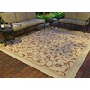 image:imageSAFAVIEH Courtyard Collection 8 x 11 Grey  Natural CY2098 Scroll Indoor Outdoor Waterproof EasyCleaning Patio Backyard Mudroom AreaRugNaturalTerra