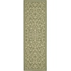 image:imageSAFAVIEH Courtyard Collection 8 x 11 Grey  Natural CY2098 Scroll Indoor Outdoor Waterproof EasyCleaning Patio Backyard Mudroom AreaRugOliveNatural