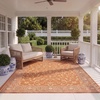 image:imageSAFAVIEH Courtyard Collection 8 x 11 Grey  Natural CY2098 Scroll Indoor Outdoor Waterproof EasyCleaning Patio Backyard Mudroom AreaRugTerracottaNatural