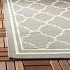 image:imageSAFAVIEH Courtyard Collection 8 x 11 NavyBeige CY6918 Trellis Indoor Outdoor Splashproof Easy Scrubbing Patio Backyard Mudroom Area RugAnthraciteBeige