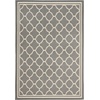 image:imageSAFAVIEH Courtyard Collection 8 x 11 NavyBeige CY6918 Trellis Indoor Outdoor Splashproof Easy Scrubbing Patio Backyard Mudroom Area RugAnthraciteBeige