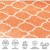 image:imageSAFAVIEH Courtyard Collection 8 x 11 NavyBeige CY6918 Trellis Indoor Outdoor Splashproof Easy Scrubbing Patio Backyard Mudroom Area RugTerracottaBone