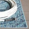 image:imageSAFAVIEH Courtyard Collection CY8734 Indoor Outdoor NonShedding Easy Cleaning Patio Backyard Porch Deck Mudroom Area Rug 8 x 11 Light Beige  TerracottaNavyAqua