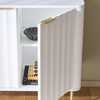 image:imageSAFAVIEH Furniture  Hilsa Media Stand for TVs up to 32  White amp Gold 2Door Compact Entertainment Media Console for Living Room Bedroom MED3118AWhiteGold