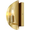 image:imageSAFAVIEH Lighting Collection Calluna Brass Wall Sconce Set of 2 Light Fixture Ideal for Bathroom Entryway Vanity Foyer Hallway Living Room LED Bulbs IncludedBrass