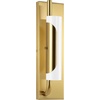 image:imageSAFAVIEH Lighting Collection Momo Brass Gold Wall Sconce Light Fixture LED Bulb Included