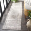 image:imageSAFAVIEH Outdoor Area Rug 8x10  Beach House Collection  Large  Modern Design Grey amp Ivory Weather Resistant NonShedding amp Easy Cleaning Ideal for Patio Backyard Deck Dining Space BHS412FGreyIvory