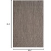 image:imageSAFAVIEH Outdoor Square Rug 9  Courtyard Collection  Large Coastal Design Black amp Beige Durable amp Easy Cleaning Ideal for Patio Entryway Mudroom CY802236621BlackBeige