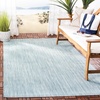 image:imageSAFAVIEH Outdoor Square Rug 9  Courtyard Collection  Large Coastal Design Black amp Beige Durable amp Easy Cleaning Ideal for Patio Entryway Mudroom CY802236621AquaGrey