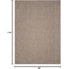 image:imageSAFAVIEH Outdoor Square Rug 9  Courtyard Collection  Large Coastal Design Black amp Beige Durable amp Easy Cleaning Ideal for Patio Entryway Mudroom CY802236621BrownBeige