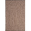 image:imageSAFAVIEH Outdoor Square Rug 9  Courtyard Collection  Large Coastal Design Black amp Beige Durable amp Easy Cleaning Ideal for Patio Entryway Mudroom CY802236621BrownBeige