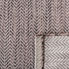 image:imageSAFAVIEH Outdoor Square Rug 9  Courtyard Collection  Large Coastal Design Black amp Beige Durable amp Easy Cleaning Ideal for Patio Entryway Mudroom CY802236621BrownBeige