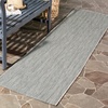 image:imageSAFAVIEH Outdoor Square Rug 9  Courtyard Collection  Large Coastal Design Black amp Beige Durable amp Easy Cleaning Ideal for Patio Entryway Mudroom CY802236621BlackBeige