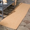 image:imageSAFAVIEH Outdoor Square Rug 9  Courtyard Collection  Large Coastal Design Black amp Beige Durable amp Easy Cleaning Ideal for Patio Entryway Mudroom CY802236621NaturalCream