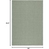image:imageSAFAVIEH Outdoor Square Rug 9  Courtyard Collection  Large Coastal Design Black amp Beige Durable amp Easy Cleaning Ideal for Patio Entryway Mudroom CY802236621Dark GreenBeige