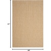 image:imageSAFAVIEH Outdoor Square Rug 9  Courtyard Collection  Large Coastal Design Black amp Beige Durable amp Easy Cleaning Ideal for Patio Entryway Mudroom CY802236621NaturalCream