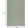 image:imageSAFAVIEH Outdoor Square Rug 9  Courtyard Collection  Large Coastal Design Black amp Beige Durable amp Easy Cleaning Ideal for Patio Entryway Mudroom CY802236621Dark GreenBeige
