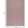 image:imageSAFAVIEH Outdoor Square Rug 9  Courtyard Collection  Large Coastal Design Black amp Beige Durable amp Easy Cleaning Ideal for Patio Entryway Mudroom CY802236621RedBeige