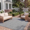 image:imageSAFAVIEH Outdoor Square Rug 9  Courtyard Collection  Large Coastal Design Black amp Beige Durable amp Easy Cleaning Ideal for Patio Entryway Mudroom CY802236621BlackBeige