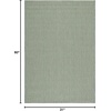 image:imageSAFAVIEH Outdoor Square Rug 9  Courtyard Collection  Large Coastal Design Black amp Beige Durable amp Easy Cleaning Ideal for Patio Entryway Mudroom CY802236621Dark GreenBeige